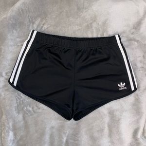 Adidas Originals 3-Stripes Shorts - Black S
